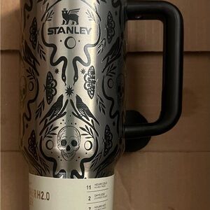 Gothic themed 40 oz Stanley Tumbler